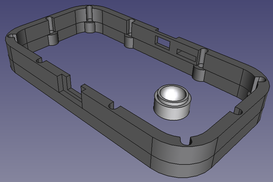 MiniArcadeStick CAD without PCB